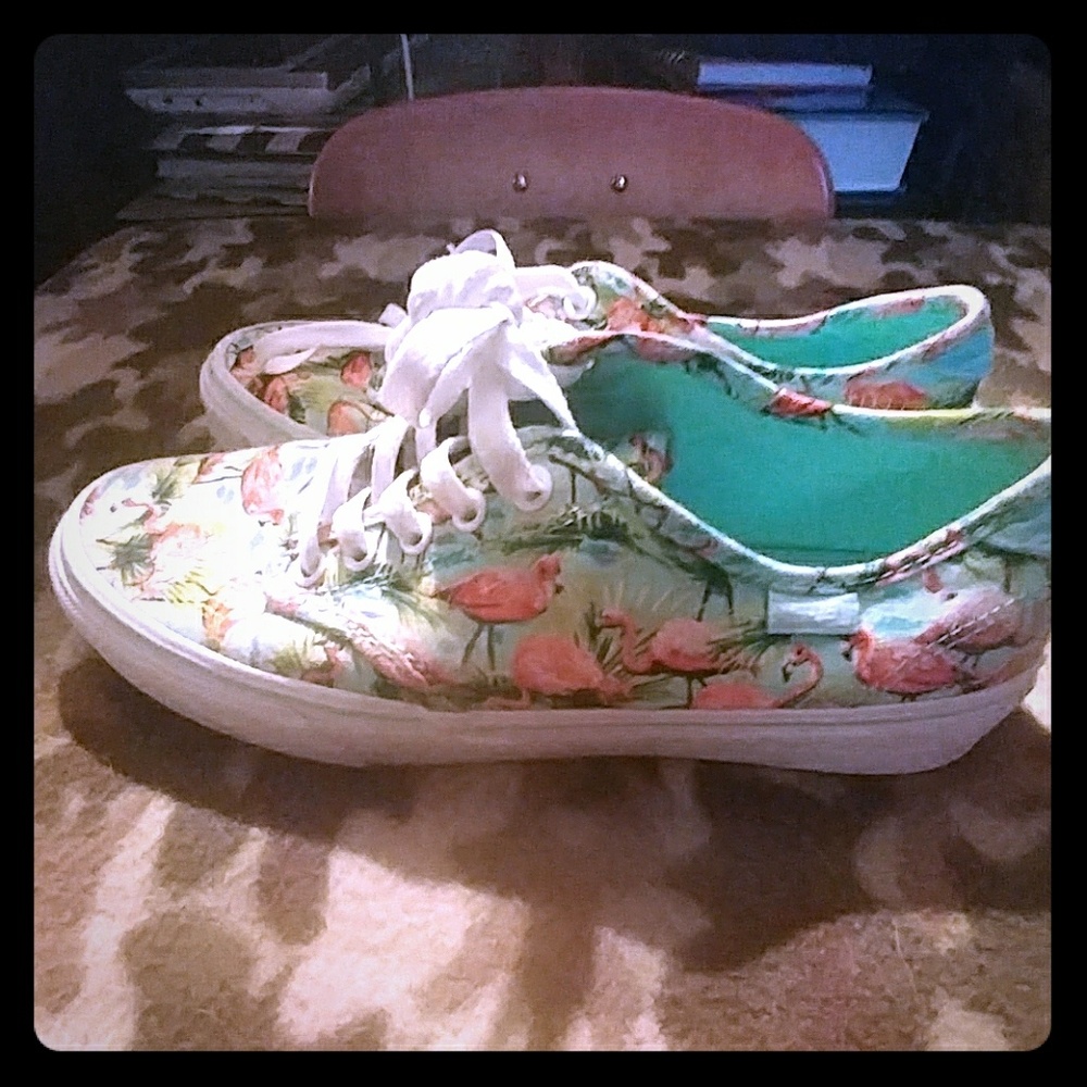 Vans flamingo sneakers